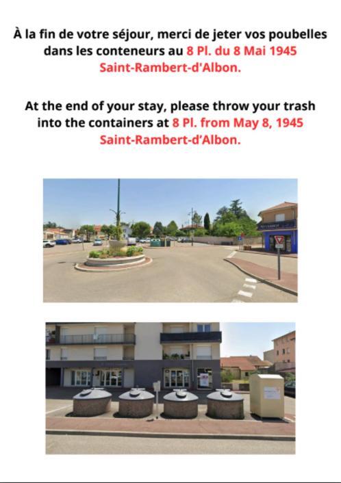 Appartamento L'Ecrin Des Ecoles Saint-Rambert-dʼAlbon Esterno foto